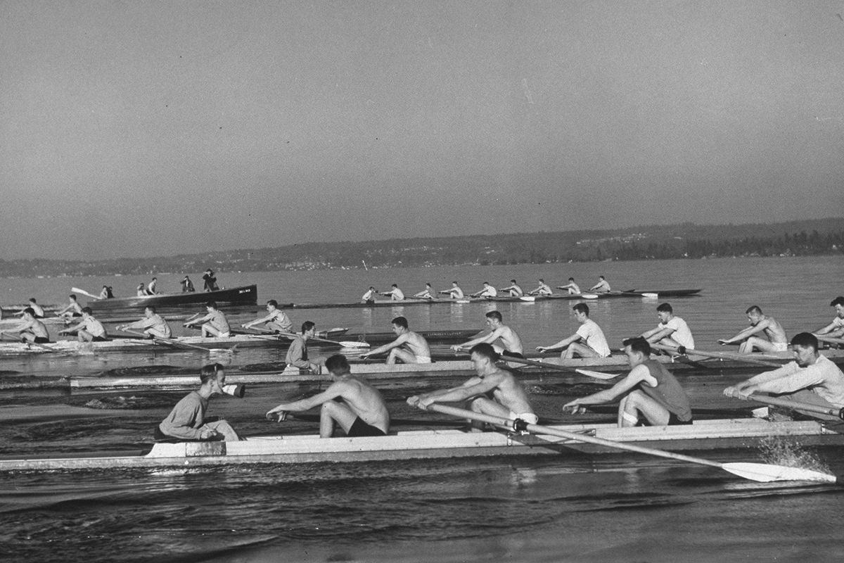 1936 Olympic gold–winning team: boys in the boat